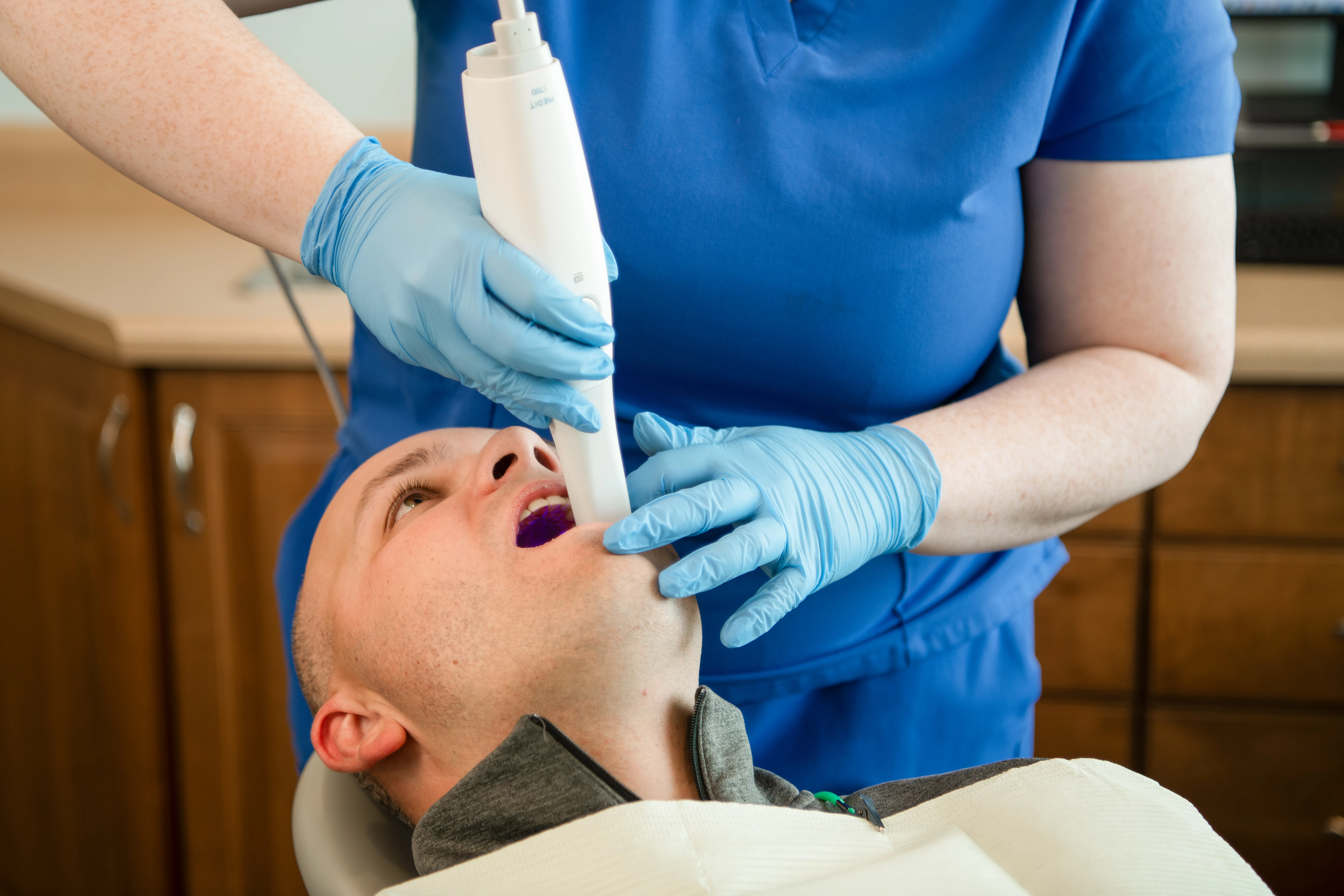 Dental procedure at Hopefield Family Dentistry